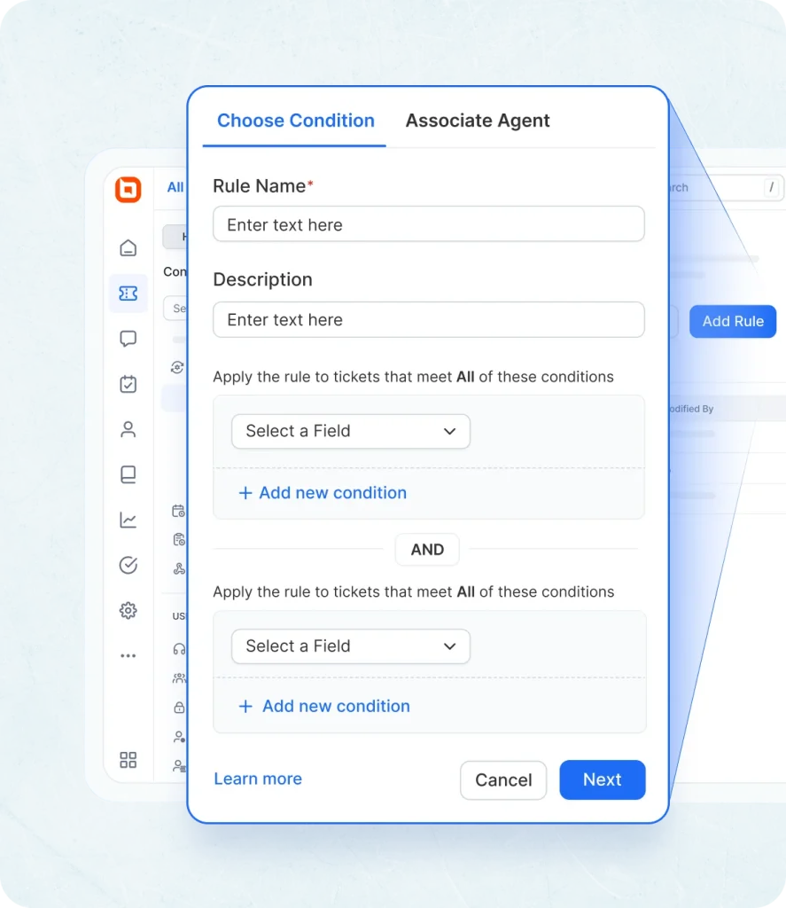 Operational control in IT help desk software rules, workflows, SLAs & audit logs