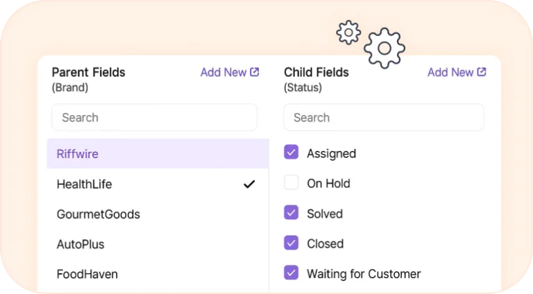 Setting Up Field Dependency for a Cascading Dropdown