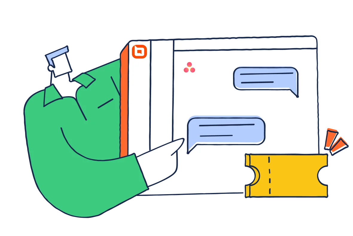 Creating Asana tasks from BoldDesk