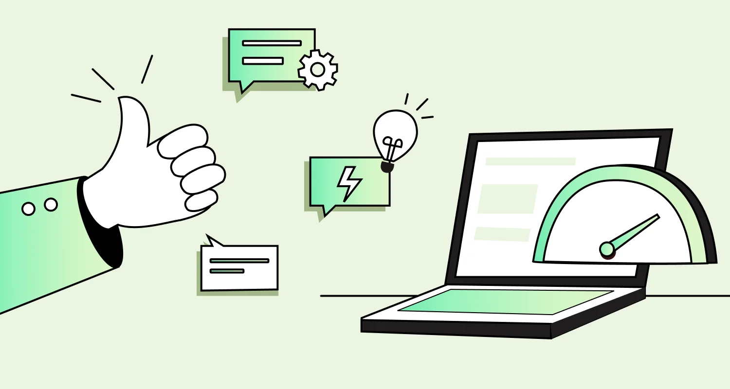 Customer support macro workflow showing automated ticket actions and templated responses in a help desk system