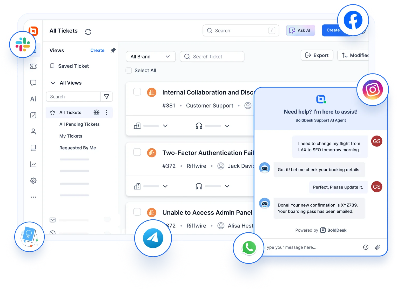 Manage all support in one place without chaos