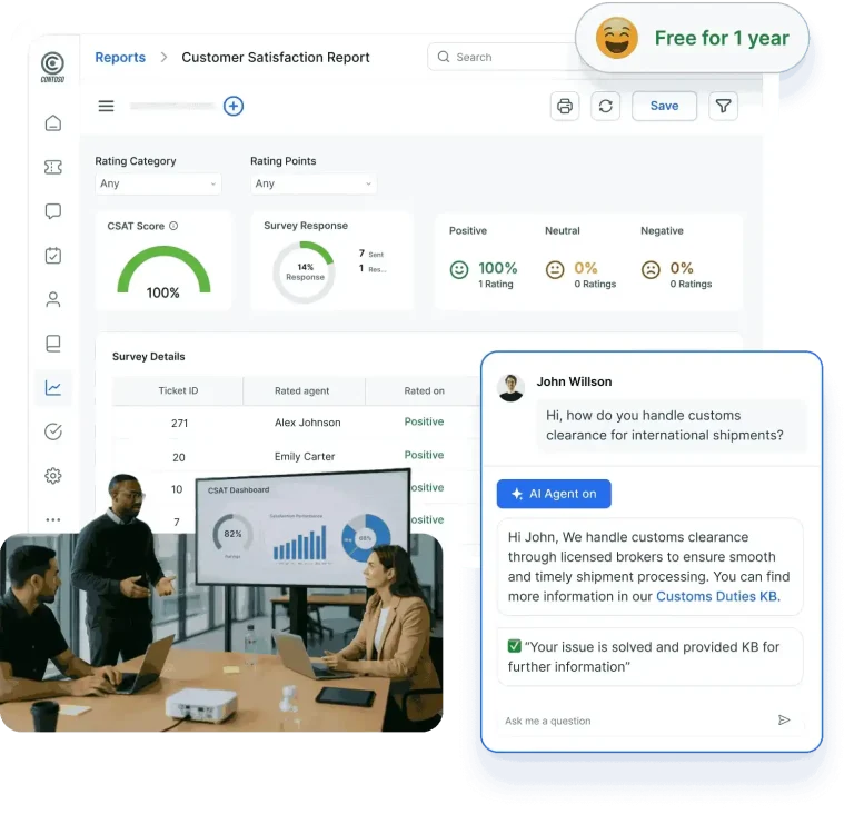 Free help desk software for startups to cut workload, boost CSAT, and resolve tickets faster
