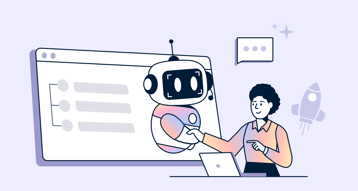 Improve agent productivity with AI using chatbot support for ticket workflows and faster customer responses.