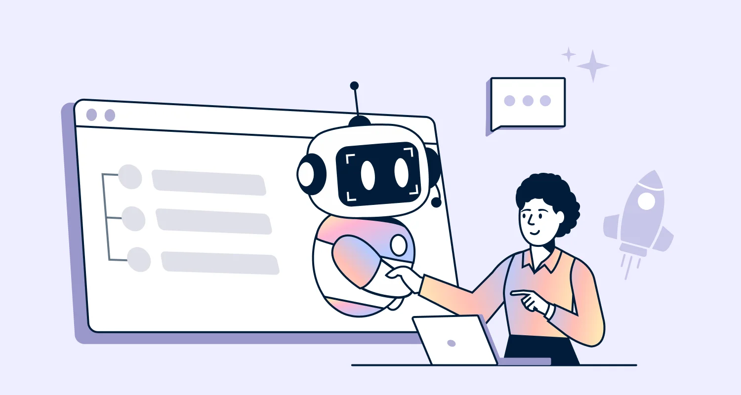 Improve agent productivity with AI using chatbot support for ticket workflows and faster customer responses.