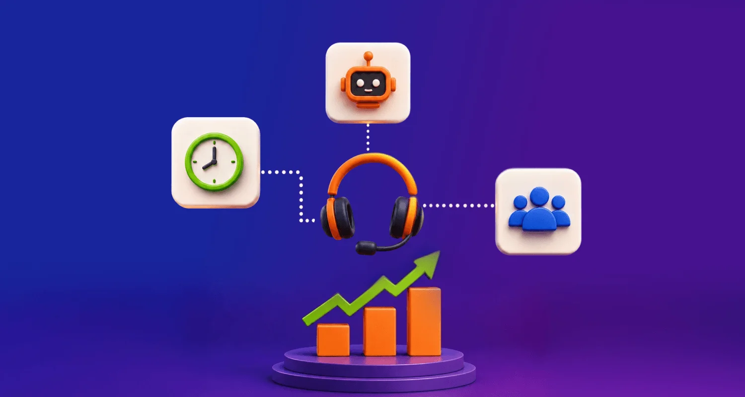 Scale support without burnout by combining automation, efficient teams, and smarter customer service workflows