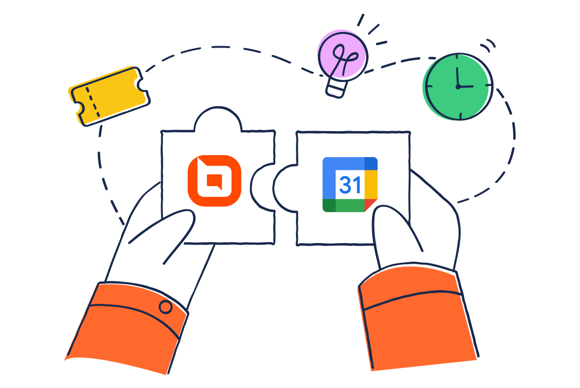BoldDesk google calendar integration