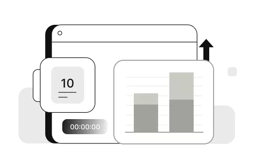 Call Analytics And Reporting dashboard with call timer and performance charts for tracking communication insights daily.
