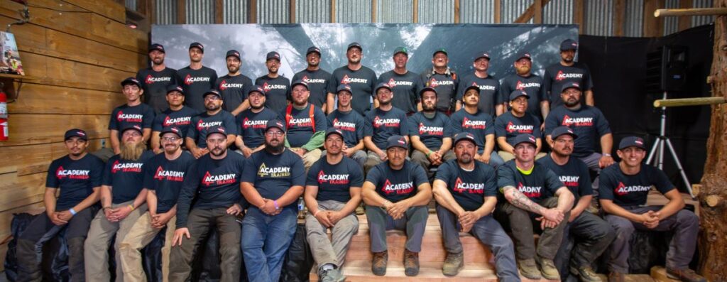 Students of the 1st Academy Trained course