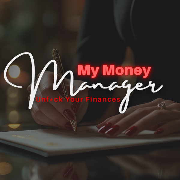 store product block My Money Manager poster