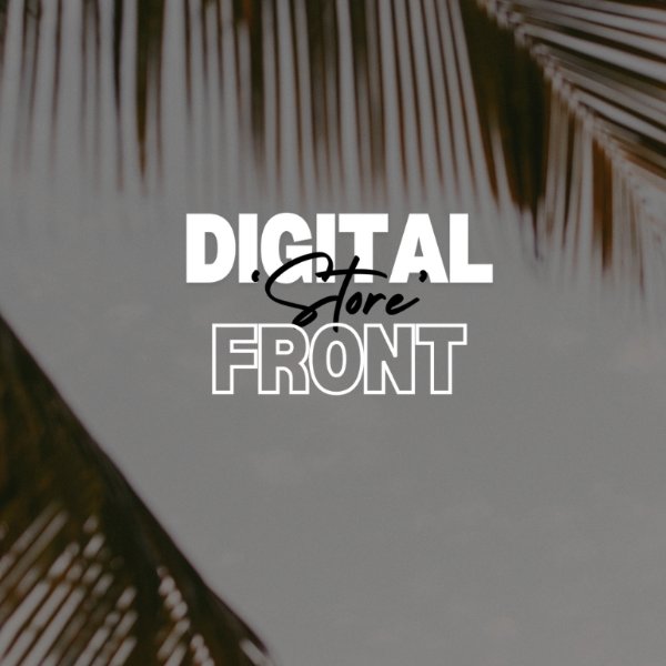 store product block Digital 'Store' Front poster