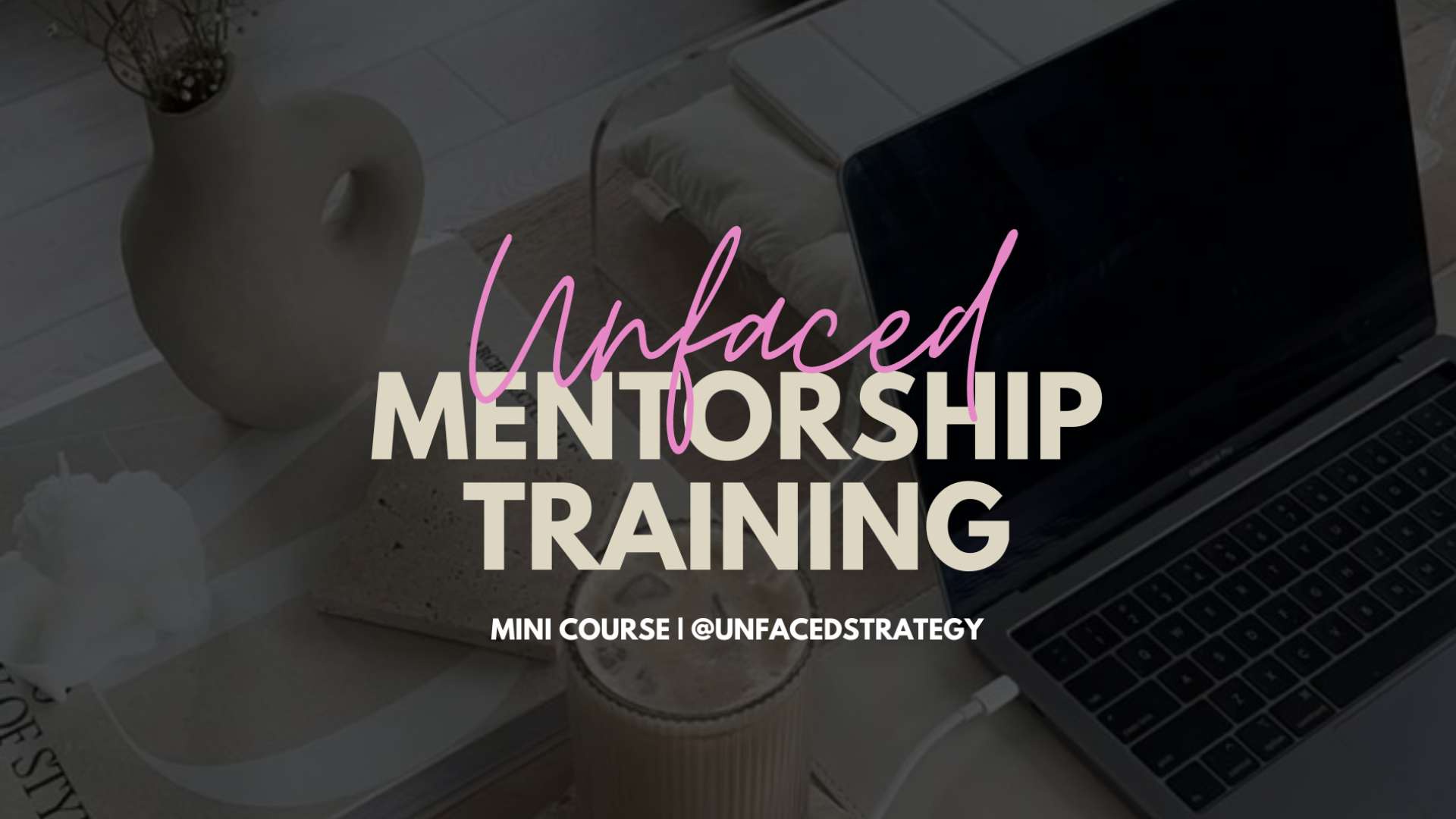 store product block Mentorship Training: The Mini Course poster