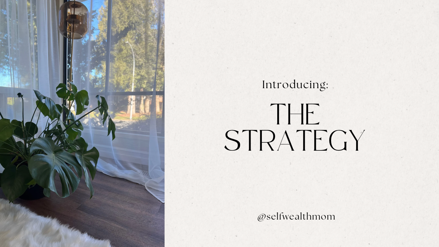 store product block THE STRATEGY + YOUR STRATEGY BOT poster