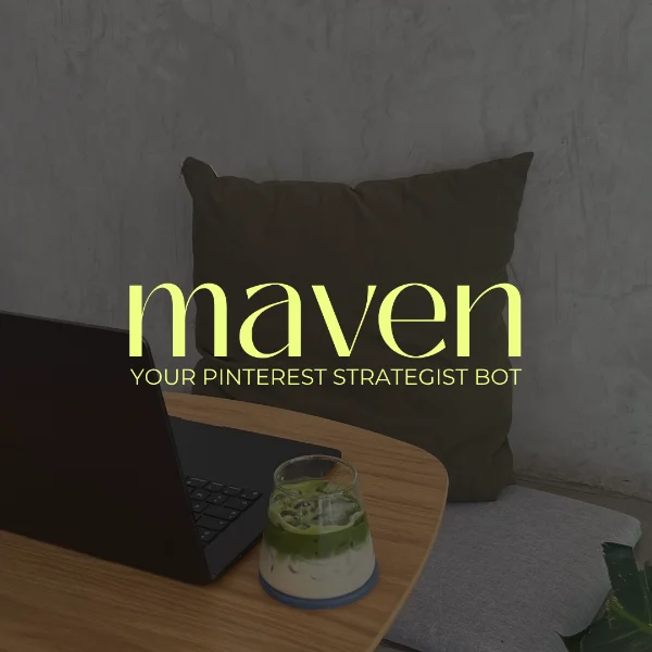 store product block Maven: Your Pinterest Strategist Bot
 poster