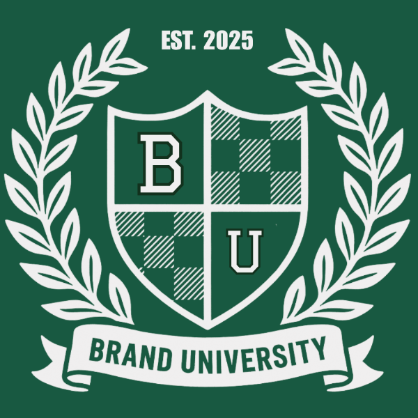 store product block BrandU: The Ivy League of AI Branding poster