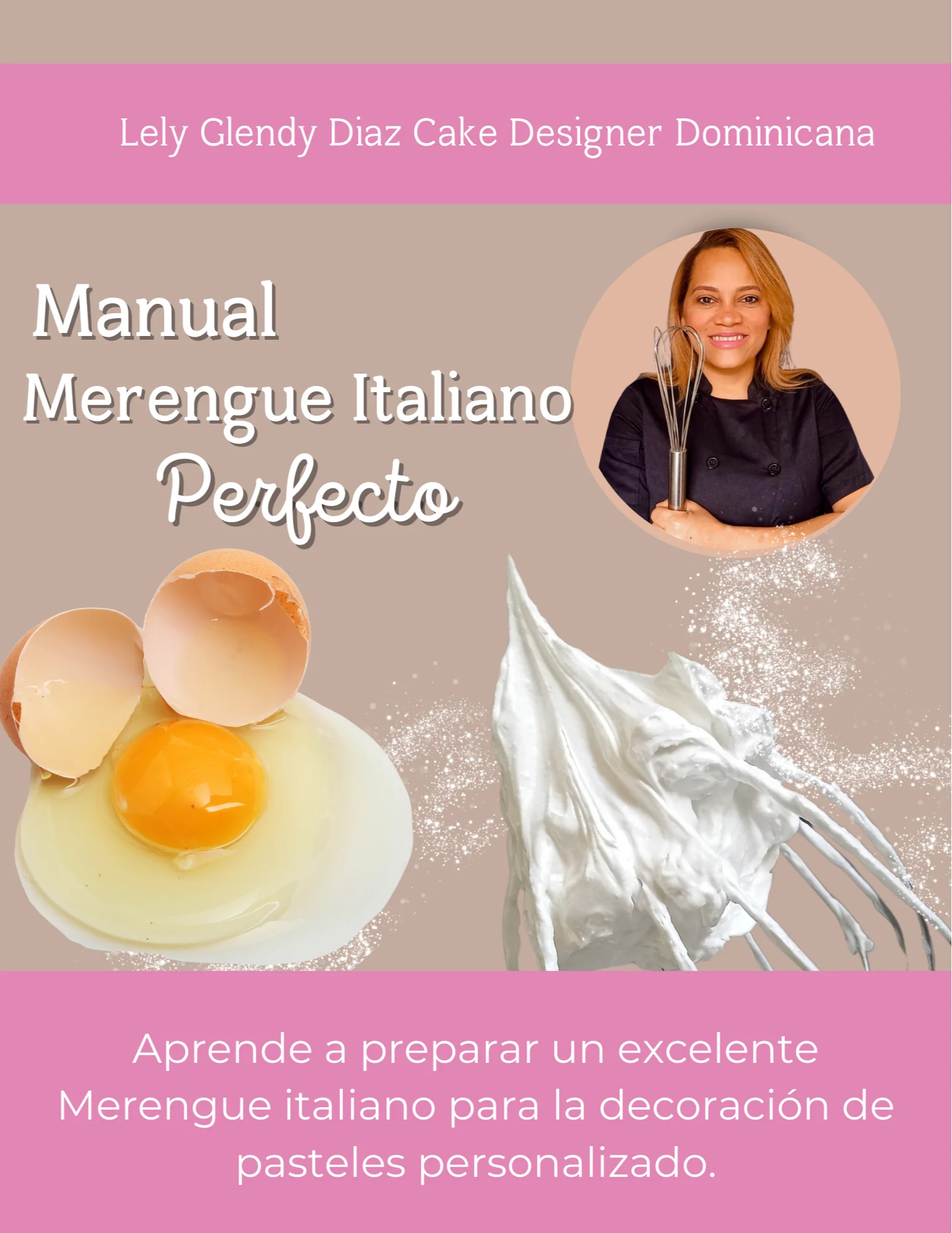 store product block Manual Recetario Merengue Italiano Perfecto poster