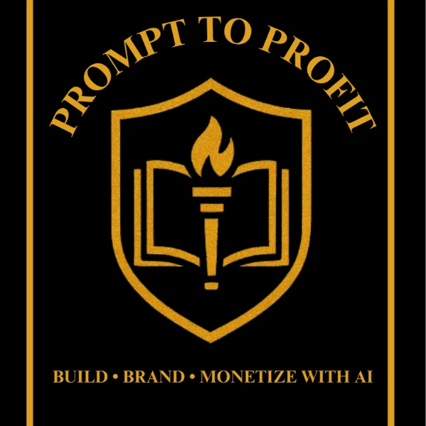 store product block Prompt To Profit poster