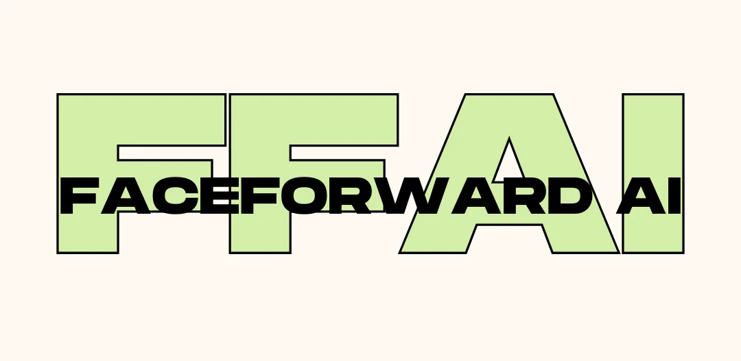 store product block FaceForward AI poster