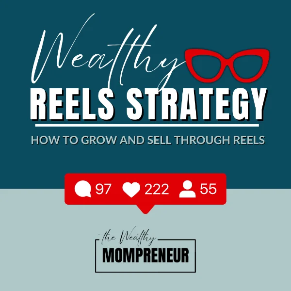 store product block Wealthy Reels Strategy poster