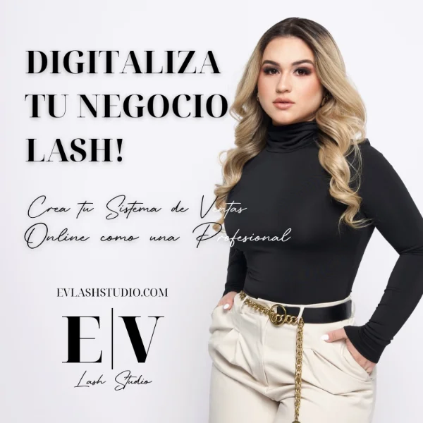 store product block Digitaliza Tu Negocio Lash  poster