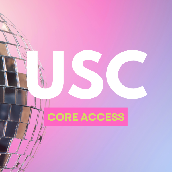 store product block USC CORE Access: The Foundation to Scale poster