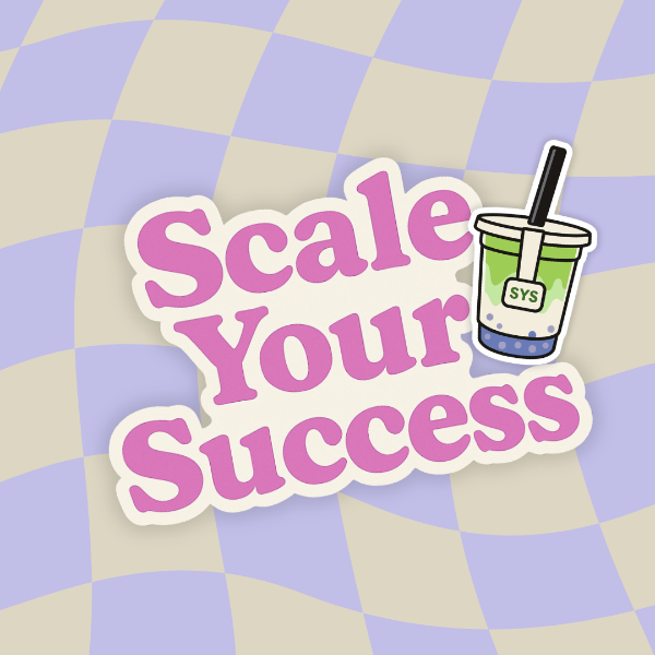 store product block Scale Your Success: Build better, sell more. poster