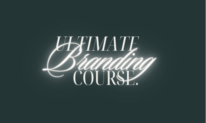 store product block Ultimate Branding Course 💻 poster