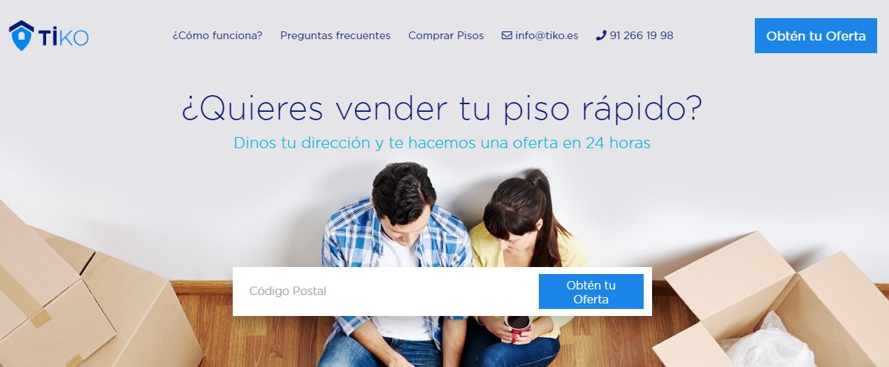 Tiko, la empresa que compra pisos