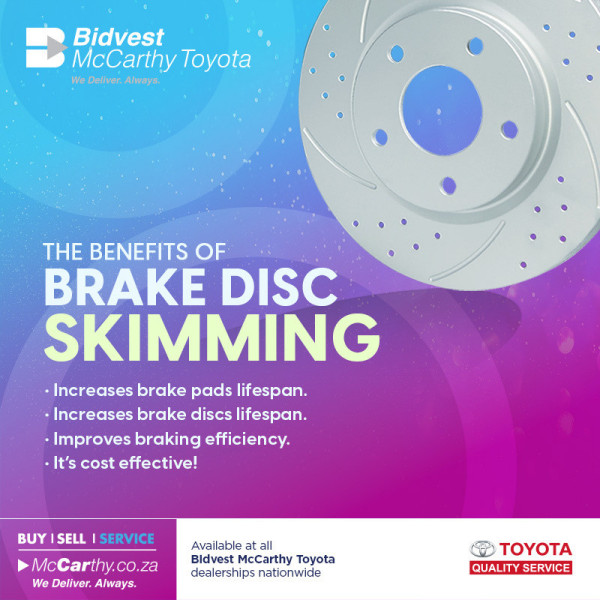 The Benefits of Brake Disc Skimming