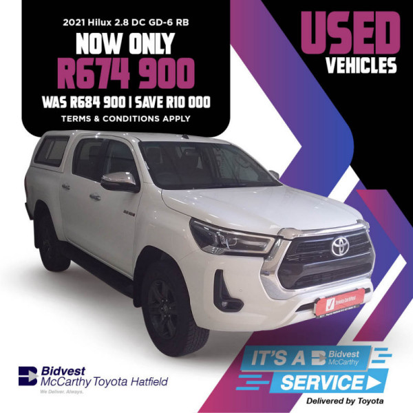 Home Bidvest McCarthy Toyota Hatfield