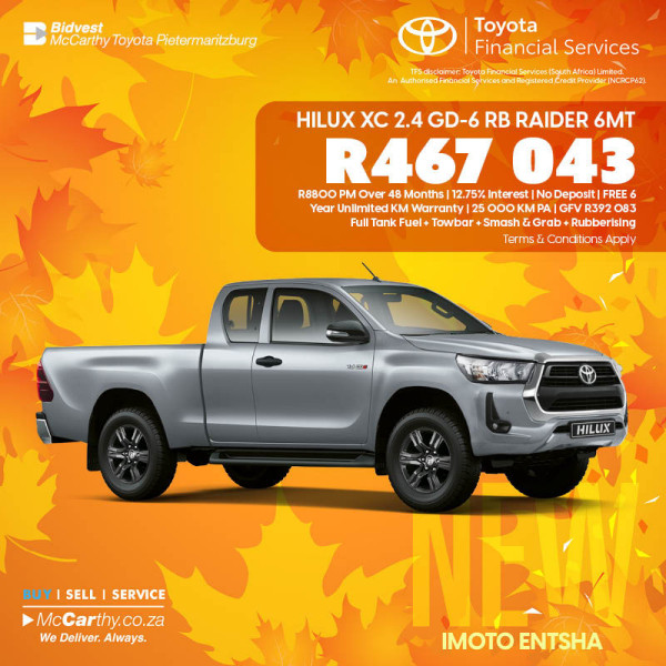 Hilux XC 2.4 GD-6 RB Raider 6MT