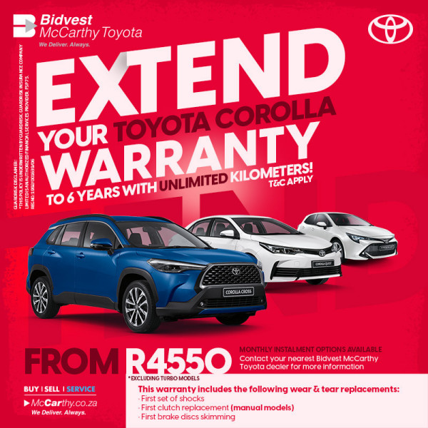 Extended Warranty Toyota Corolla