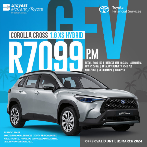 Toyota Specials | Bidvest McCarthy Toyota Durban North