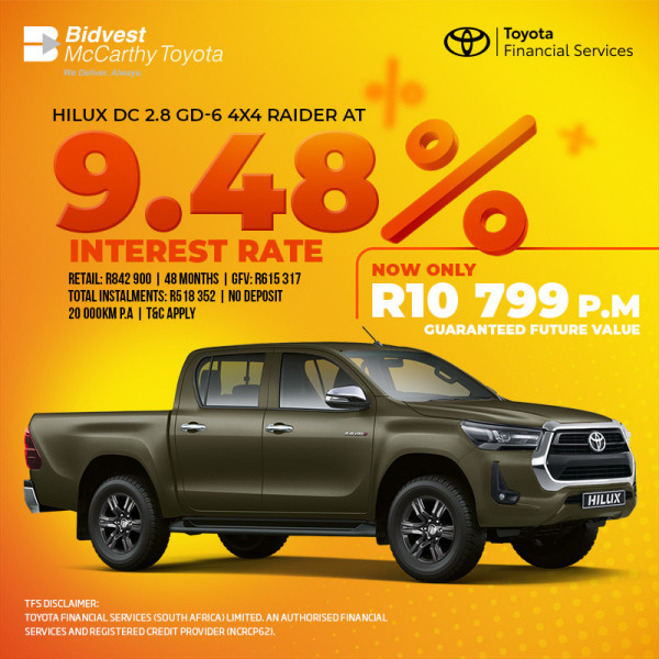 Hilux DC 2.8 GD-6 4x4 Raider AT