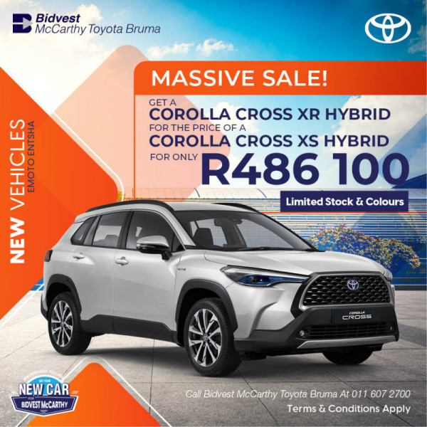 Toyota Specials for New, Used, Service & Parts at Bidvest McCarthy Toyota