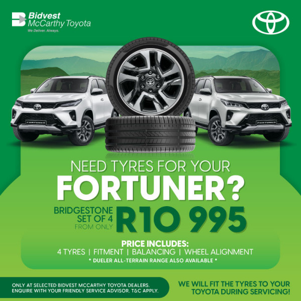 Need tyres for your Fortuner? image