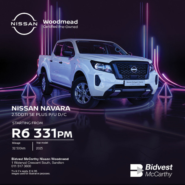 Nissan Navara 2.5DDTi SE Plus P/U D/C image