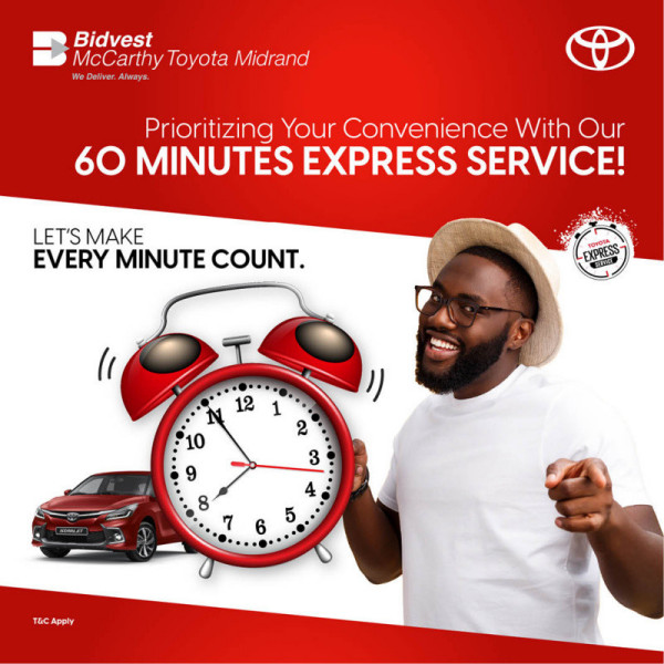 60 Minutes Express Service image