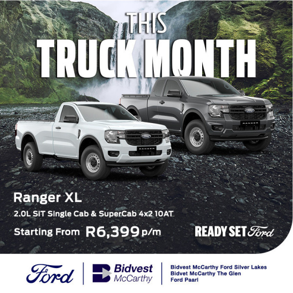 Ranger XL 2.0L SIT Single Cab and SuperCab 4x2 10AT image
