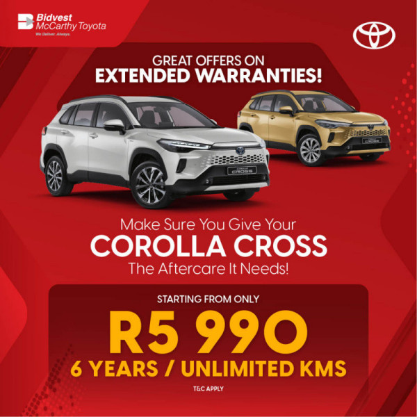 Corolla Cross - Extended Warranties image