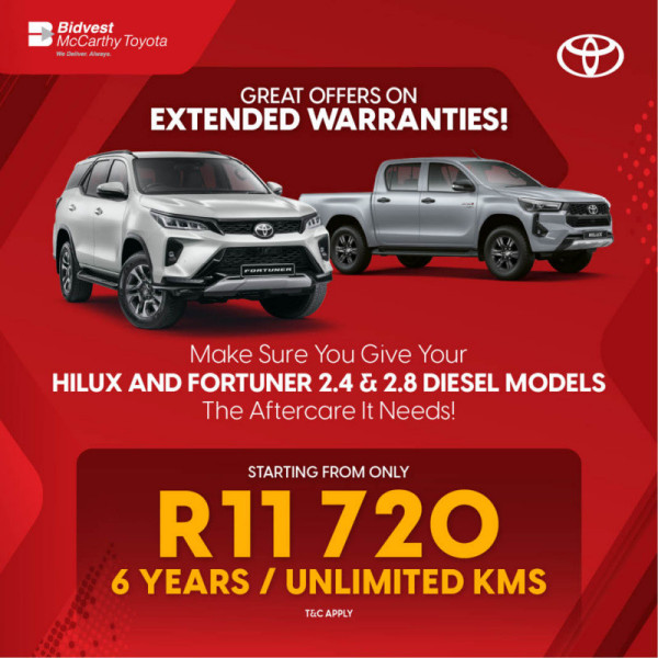 Extended Warranties - Hilux and Fortuner image