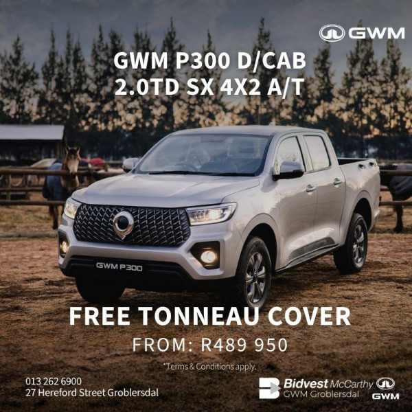 GWM P300 D/Cab 2.0 TD SX 4x2 A/T image