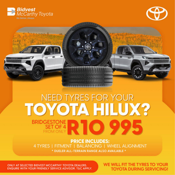Need Tyres for your Toyota Hilux image