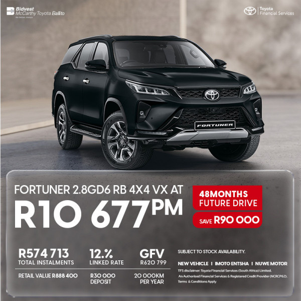 Fortuner 2.8 GD6 RB 4x4 VX AT image