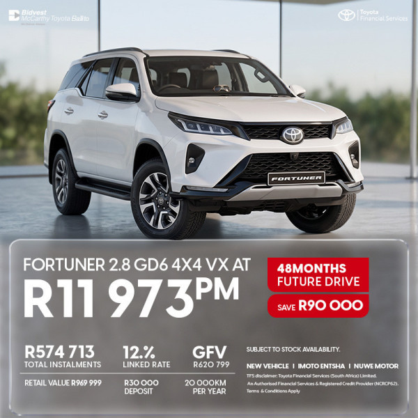 Fortuner 2.8 GD6 4x4 VX AT image