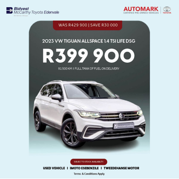 2023 VW Tiguan AllSpace 1.4 TSI Life DSG image