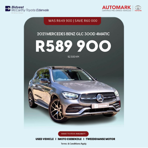 2021 Mercedes-Benz GLC 300D 4Matic image