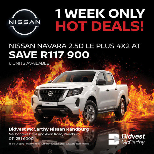 Nissan Navara 2.5D LE Plus 4x2 AT image