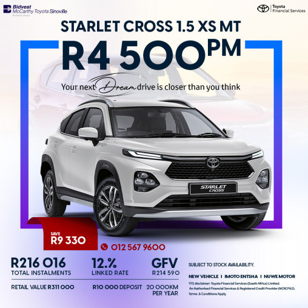 Starlet Cross 1.5 XS MT image