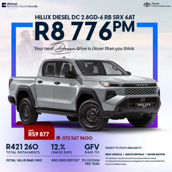 Hilux Diesel DC 2.8 GD-6 RB SRX 6AT image