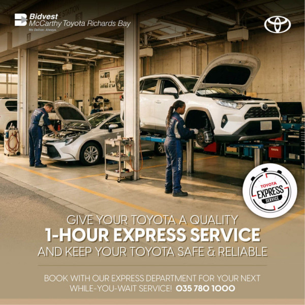 Give your Toyota a Quality 1-Hour Express Service image